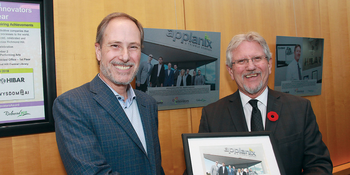 Trimble_Applanix_City_of_Richmond_Hill_Innovation_award
